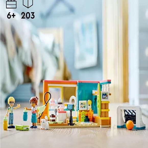 Friends Leo's Room Toy Building Set with Leo, Olly and Cat Figures - Picture 5 of 5